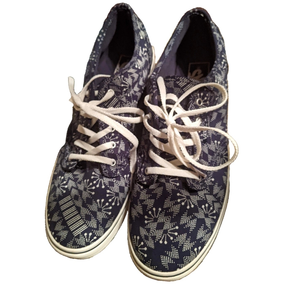 Vans vintage atwood low navy off-white shoes